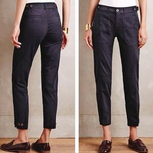 PILCRO AND THE LETTERPRESS ANTHROPOLOGIE Hyphen Utility Chino Cargo Pants